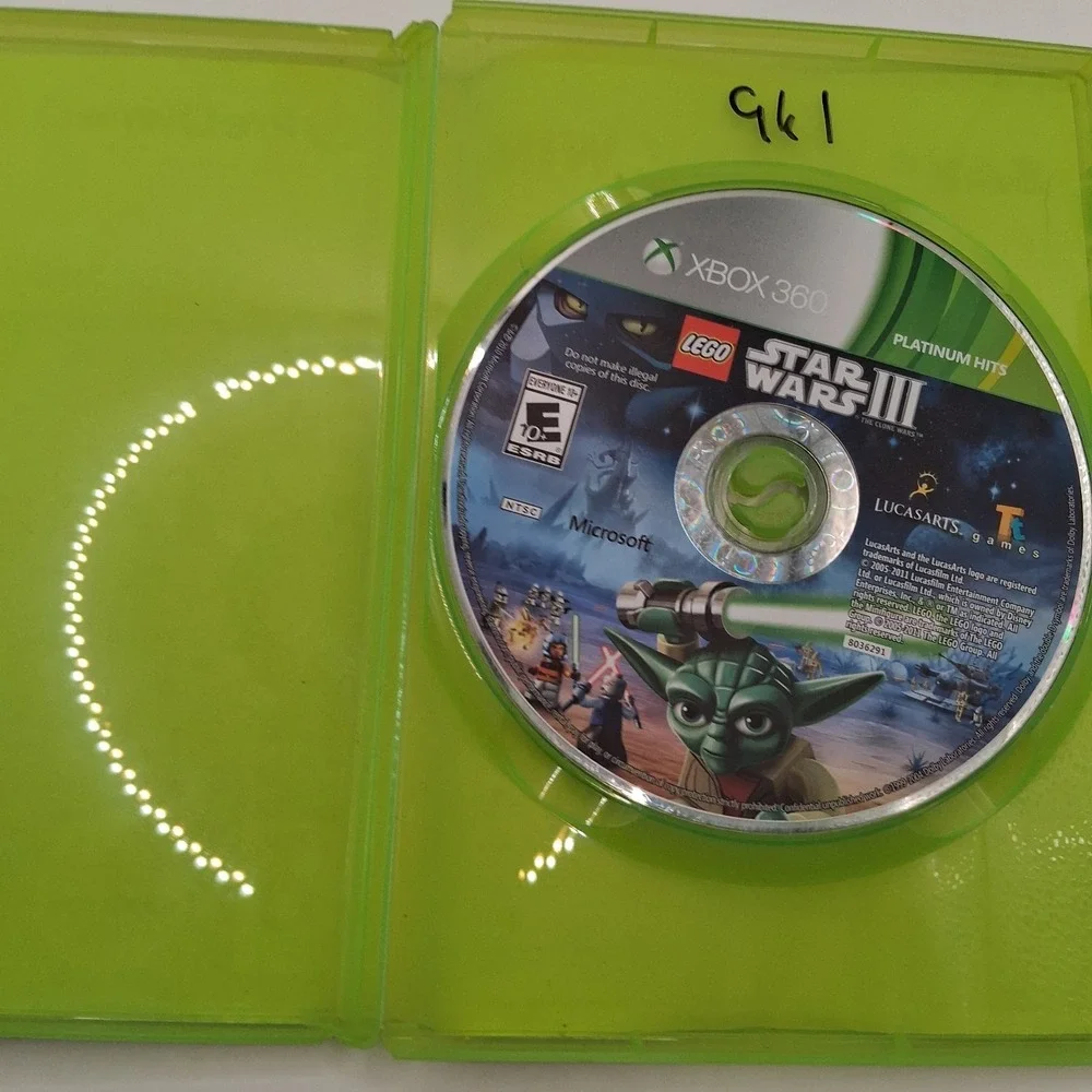 3 XBOX 360 GAMES JURASSIC/STAR WARS3/JUST DANCE3